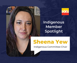 Indigenous Member Spotlight: Sheena Yew